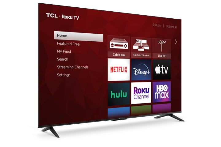 TCL 43-inch CLASS 43S455 4-SERIES 4K UHD HDR LED SMART ROKU TV
